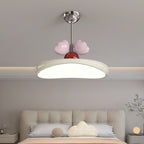 Lumendat Contemporary Nordic Kids Iron Acrylic Round Heart LED Pendant Light For Bedroom Lumendat
