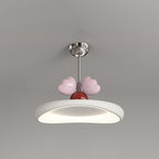 Lumendat Contemporary Nordic Kids Iron Acrylic Round Heart LED Pendant Light For Bedroom Lumendat