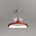 Lumendat Contemporary Nordic Kids Iron Acrylic Round Heart LED Pendant Light For Bedroom Lumendat