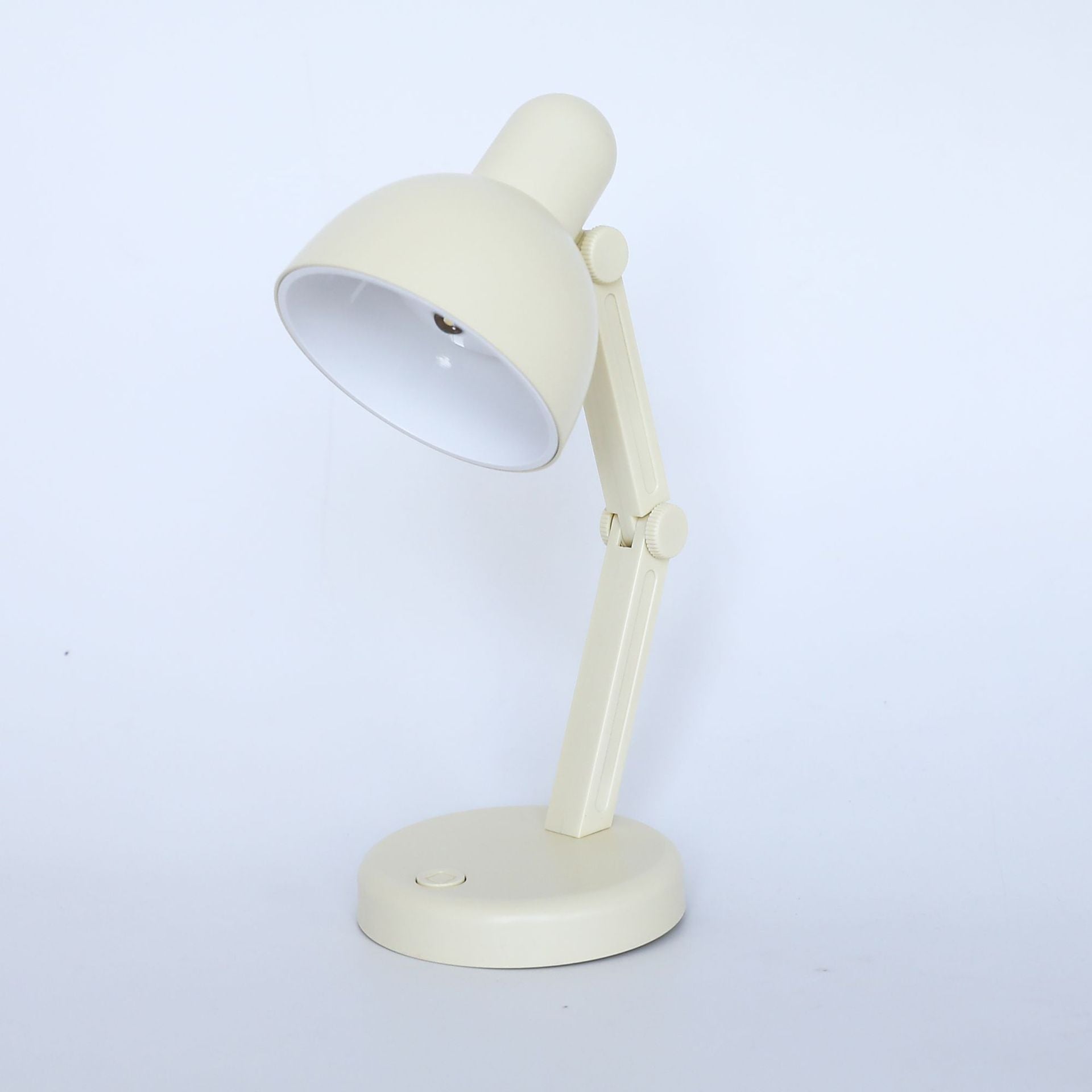 Modern Simplicity ABS Battery Foldable Round LED Desk Lamp For Study Lumendat