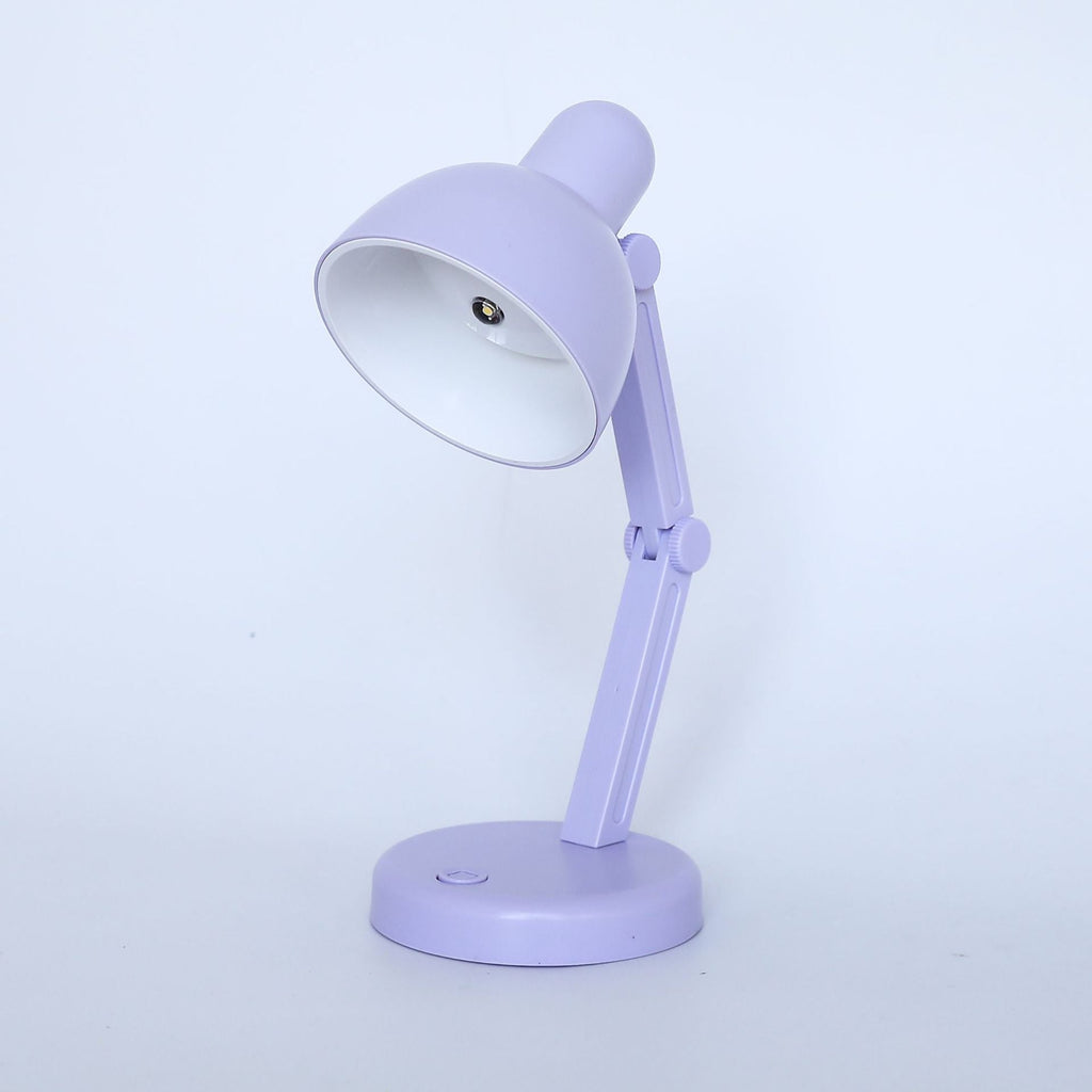 Modern Simplicity ABS Battery Foldable Round LED Desk Lamp For Study Lumendat