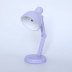 Modern Simplicity ABS Battery Foldable Round LED Desk Lamp For Study Lumendat