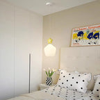 Contemporary Nordic Iron PE Star Moon Cloud LED Pendant Light For Bedside