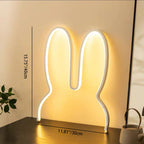 Lumendat Contemporary Creative Kids Metal USB Bunny Ear Hanging LED Wall Sconce Lamp For Bedroom Lumendat