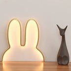 Lumendat Contemporary Creative Kids Metal USB Bunny Ear Hanging LED Wall Sconce Lamp For Bedroom Lumendat