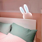 Lumendat Contemporary Creative Kids Metal USB Bunny Ear Hanging LED Wall Sconce Lamp For Bedroom Lumendat