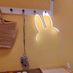 Lumendat Contemporary Creative Kids Metal USB Bunny Ear Hanging LED Wall Sconce Lamp For Bedroom Lumendat