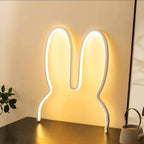 Lumendat Contemporary Creative Kids Metal USB Bunny Ear Hanging LED Wall Sconce Lamp For Bedroom Lumendat