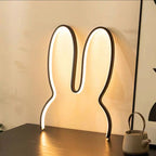 Lumendat Contemporary Creative Kids Metal USB Bunny Ear Hanging LED Wall Sconce Lamp For Bedroom Lumendat