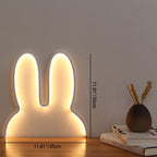 Lumendat Contemporary Creative Kids Metal USB Bunny Ear Hanging LED Wall Sconce Lamp For Bedroom Lumendat