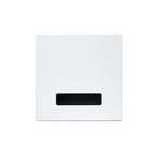 Modern Minimalist Waterproof Aluminum Alloy Steel PC Square LED Recessed Wall Sconce Lamp For Hallway