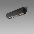 Modern Minimalist Aluminum Rectangular Strip LED Spotlight Flush Mount Ceiling Light For Hallway
