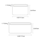 Modern Minimalist Aluminum Square Rectangular LED Wall Sconce Lamp For Bedside