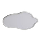 Modern Minimalist Aluminum PVC Irregular Cloud LED Flush Mount Ceiling Light For Bedroom