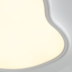 Modern Minimalist Aluminum PVC Irregular Cloud LED Flush Mount Ceiling Light For Bedroom