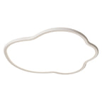 Modern Minimalist Aluminum PVC Irregular Cloud LED Flush Mount Ceiling Light For Bedroom
