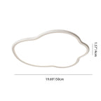 Modern Minimalist Aluminum PVC Irregular Cloud LED Flush Mount Ceiling Light For Bedroom