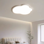 Modern Minimalist Aluminum PVC Irregular Cloud LED Flush Mount Ceiling Light For Bedroom