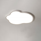 Modern Minimalist Aluminum PVC Irregular Cloud LED Flush Mount Ceiling Light For Bedroom