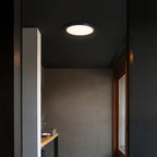Modern Minimalist Waterproof Aluminum Alloy Pc Round Square LED Flush Mount Ceiling Light for Outdoor Patio