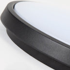 Modern Minimalist Waterproof Aluminum Alloy Pc Round Square LED Flush Mount Ceiling Light for Outdoor Patio