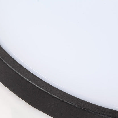 Modern Minimalist Waterproof Aluminum Alloy Pc Round Square LED Flush Mount Ceiling Light for Outdoor Patio