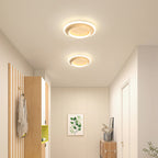Contemporary Scandinavian Iron Acrylic Round Square LED Flush Mount Ceiling Light For Hallway Lumendat