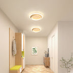 Contemporary Scandinavian Iron Acrylic Round Square LED Flush Mount Ceiling Light For Hallway Lumendat