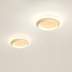 Contemporary Scandinavian Iron Acrylic Round Square LED Flush Mount Ceiling Light For Hallway Lumendat