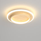 Contemporary Scandinavian Iron Acrylic Round Square LED Flush Mount Ceiling Light For Hallway Lumendat