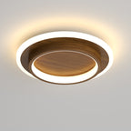 Contemporary Scandinavian Iron Acrylic Round Square LED Flush Mount Ceiling Light For Hallway Lumendat