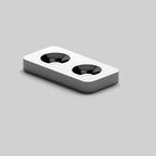 Modern Minimalist Iron Square Rectangular Honeycomb Network Ultra-thin Spotlight Downlight LED Flush Mount Ceiling Light For Hallway Lumendat