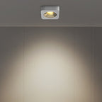 Modern Minimalist Iron Square Rectangular Honeycomb Network Ultra-thin Spotlight Downlight LED Flush Mount Ceiling Light For Hallway Lumendat
