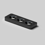 Modern Minimalist Iron Square Rectangular Honeycomb Network Ultra-thin Spotlight Downlight LED Flush Mount Ceiling Light For Hallway Lumendat