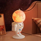 Lumendat Contemporary Creative ABS PS Astronaut Lunar Kids Rechargeable LED Table Lamp Night Light For Bedroom Lumendat