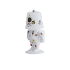 Lumendat Contemporary Creative ABS PS Astronaut Lunar Kids Rechargeable LED Table Lamp Night Light For Bedroom Lumendat