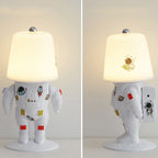 Lumendat Contemporary Creative ABS PS Astronaut Lunar Kids Rechargeable LED Table Lamp Night Light For Bedroom Lumendat