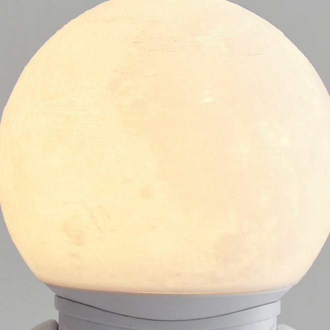 Lumendat Contemporary Creative ABS PS Astronaut Lunar Kids Rechargeable LED Table Lamp Night Light For Bedroom Lumendat