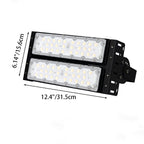 Modern Simplicity Waterproof Aluminum Rotatable Rectangular High Brightness LED Outdoor Light For Outdoor Patio Lumendat