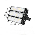 Modern Simplicity Waterproof Aluminum Rotatable Rectangular High Brightness LED Outdoor Light For Outdoor Patio Lumendat