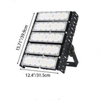 Modern Simplicity Waterproof Aluminum Rotatable Rectangular High Brightness LED Outdoor Light For Outdoor Patio Lumendat