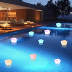 Contemporary Creative Rechargeable Waterproof PE Rose LED Table Lamp Night Light For Bedside Lumendat