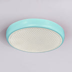 Lumendat Modern Simplicity Kids Iron ABS Round Flower Star Honeycomb Shade LED Flush Mount Ceiling Light For Bedroom Lumendat