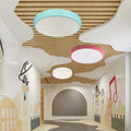 Lumendat Modern Simplicity Kids Iron ABS Round Flower Star Honeycomb Shade LED Flush Mount Ceiling Light For Bedroom Lumendat