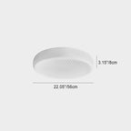 Lumendat Modern Simplicity Kids Iron ABS Round Flower Star Honeycomb Shade LED Flush Mount Ceiling Light For Bedroom Lumendat