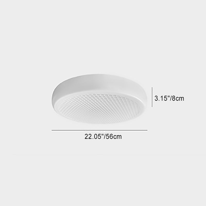 Lumendat Modern Simplicity Kids Iron ABS Round Flower Star Honeycomb Shade LED Flush Mount Ceiling Light For Bedroom Lumendat
