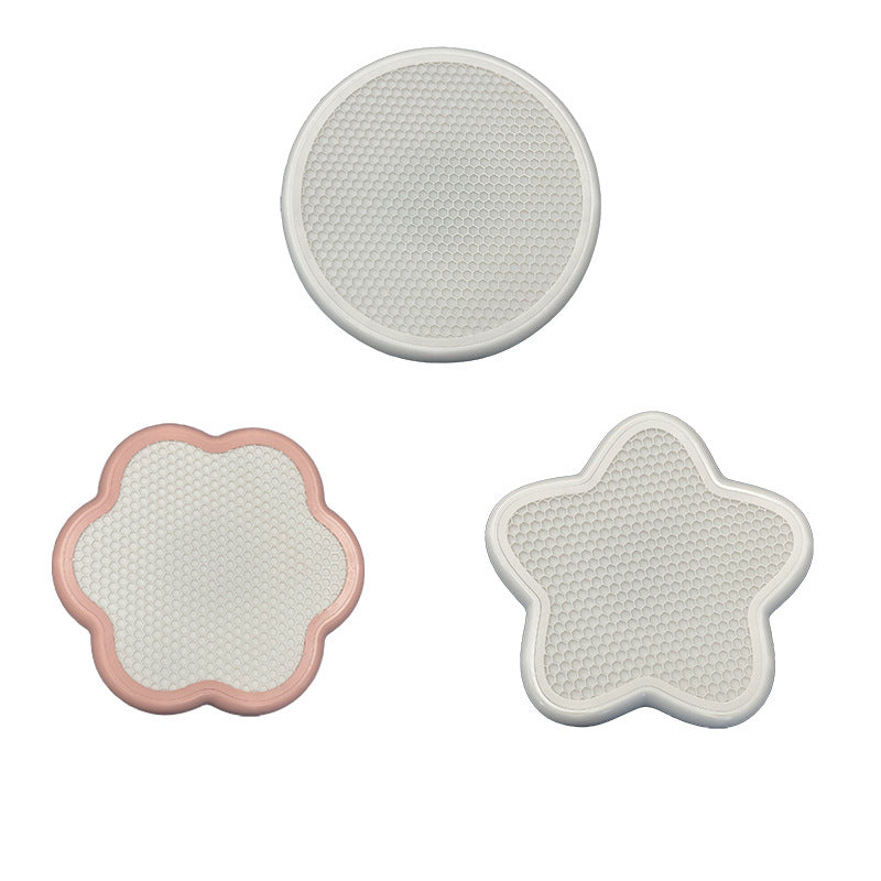 Lumendat Modern Simplicity Kids Iron ABS Round Flower Star Honeycomb Shade LED Flush Mount Ceiling Light For Bedroom Lumendat