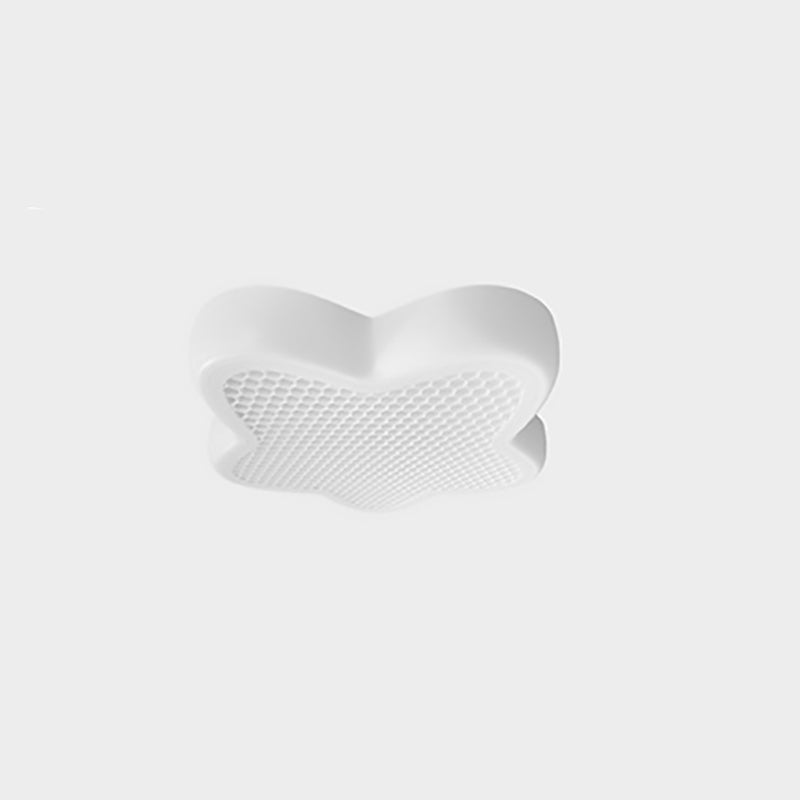 Lumendat Modern Simplicity Kids Iron ABS Round Flower Star Honeycomb Shade LED Flush Mount Ceiling Light For Bedroom Lumendat