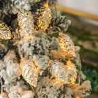 Contemporary Creative USB Battery PE Pine Cone LED String Lights For Entertainment Room Lumendat