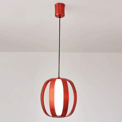 Contemporary Scandinavian Aluminum Acrylic Ball Lantern LED Pendant Light For Dining Room